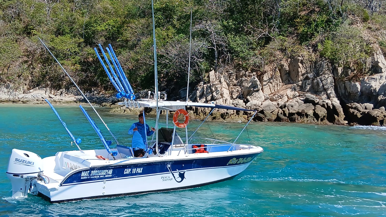 5 Horas de Aventura y emoción en la Pesca Deportiva! 🎣