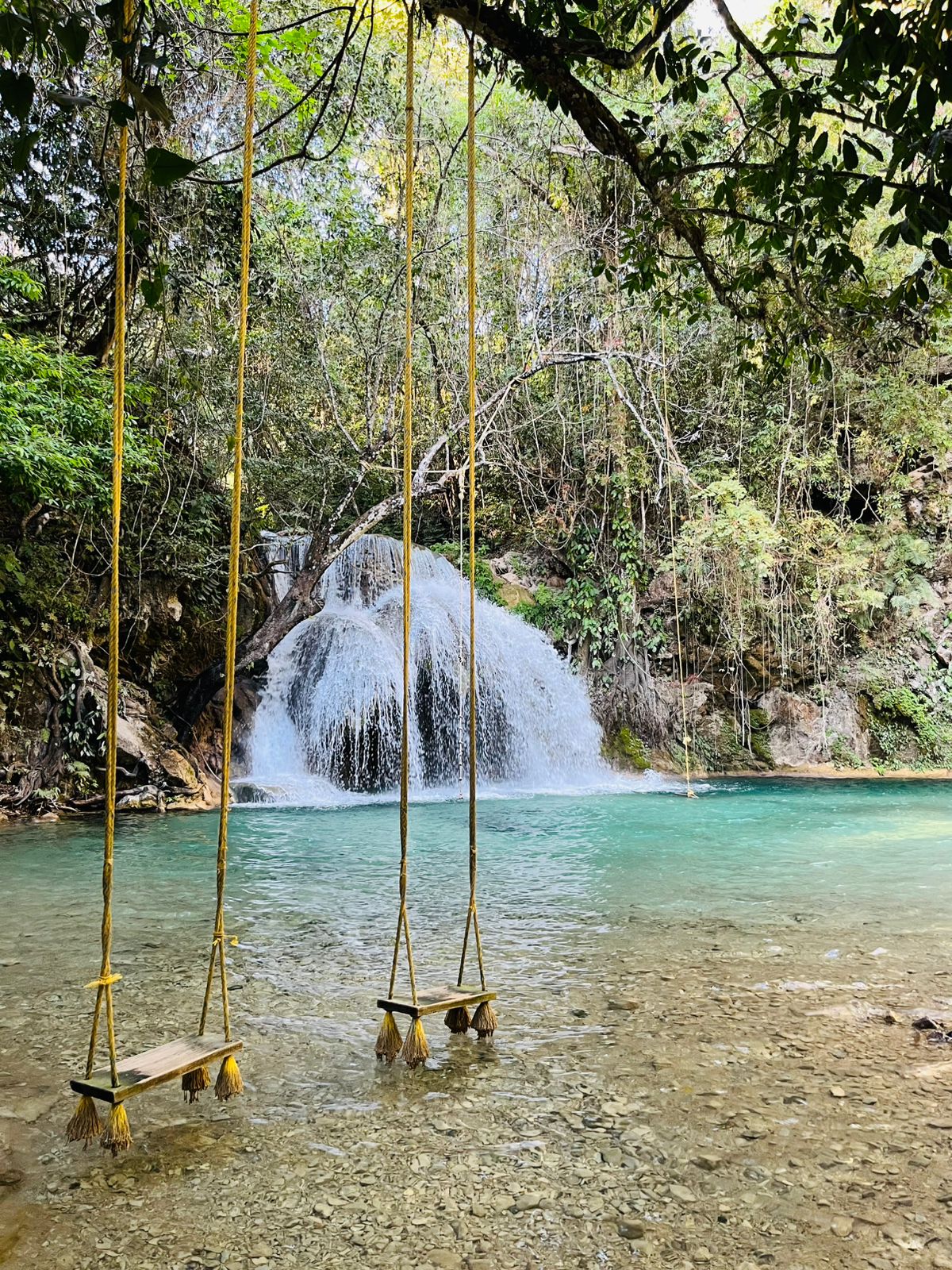 Cascadas de San Miguel, transporte colectivo con aire acondicionado 2