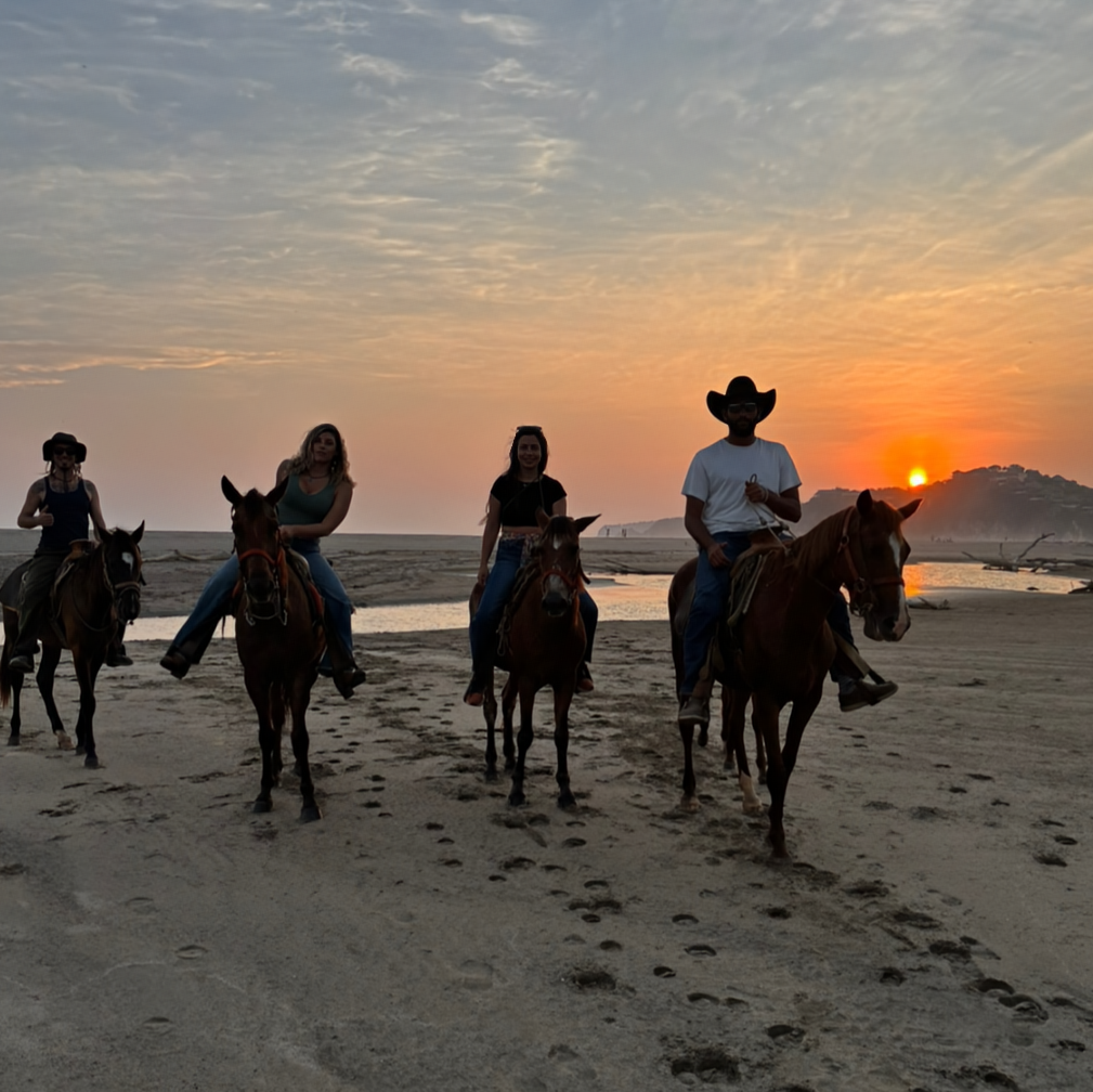 🐴Cabalgata tradicional: entré el río copalita y el mar 🌊 hasta 6 personas 2