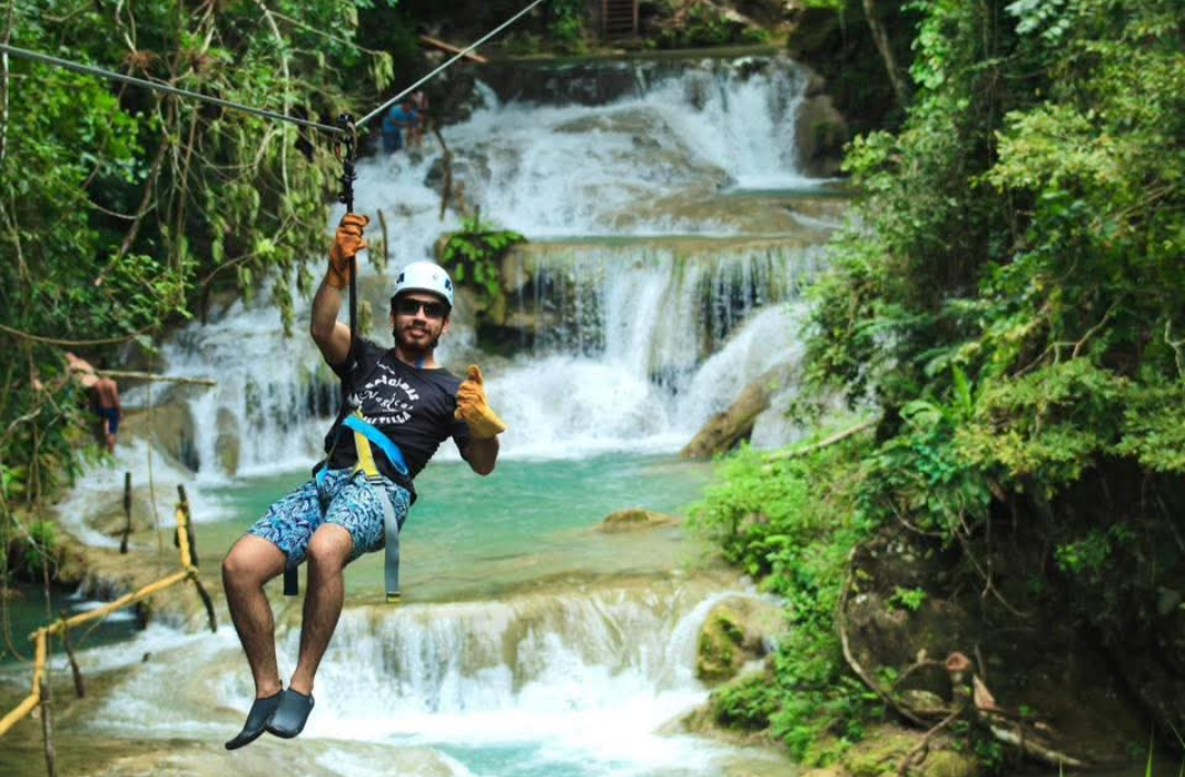 Experiencia tirolesa y cascadas mágicas de copalitilla, aventura, sabor y tradicion, paseó colectivo